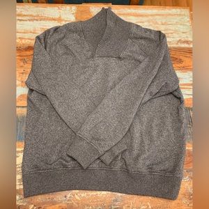 Nordstrom Men’s Shop Heathered Charcoal‎ Sweater - XL